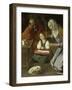 Mary as Child with St. Joachim and St. Anne-Francisco Zurbaran y Salazar-Framed Giclee Print