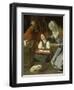 Mary as Child with St. Joachim and St. Anne-Francisco Zurbaran y Salazar-Framed Giclee Print