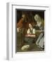 Mary as Child with St. Joachim and St. Anne-Francisco Zurbaran y Salazar-Framed Giclee Print