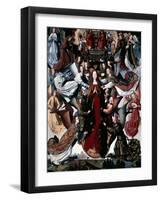 Mary as Queen of Heaven-null-Framed Giclee Print
