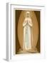 Mary as Supposedly Seen by Bernadette Soubirous in the Grotto-Laugee-Framed Art Print