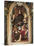 Mary Assumption with St Peter and St Jerome-Giovanni Francesco Barbieri-Stretched Canvas