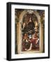 Mary Assumption with St Peter and St Jerome-Giovanni Francesco Barbieri-Framed Giclee Print