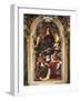 Mary Assumption with St Peter and St Jerome-Giovanni Francesco Barbieri-Framed Giclee Print