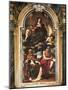 Mary Assumption with St Peter and St Jerome-Giovanni Francesco Barbieri-Mounted Giclee Print