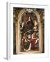 Mary Assumption with St Peter and St Jerome-Giovanni Francesco Barbieri-Framed Giclee Print