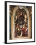 Mary Assumption with St Peter and St Jerome-Giovanni Francesco Barbieri-Framed Giclee Print