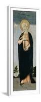 Mary at the Annunciation, C.1500-Antoniazzo Romano-Framed Premium Giclee Print