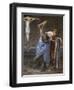 Mary at the Cross-R Anning Bell-Framed Premium Giclee Print