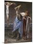 Mary at the Cross-R Anning Bell-Mounted Art Print