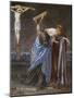 Mary at the Cross-R Anning Bell-Mounted Art Print