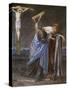 Mary at the Cross-R Anning Bell-Stretched Canvas