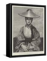 Mary Augusta, Lady Holland-George Frederick Watts-Framed Stretched Canvas