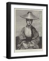 Mary Augusta, Lady Holland-George Frederick Watts-Framed Giclee Print