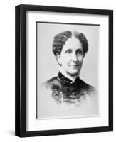 Mary Baker Eddy (1821-1910) (B/W Photo)-American Photographer-Framed Giclee Print