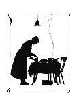 Frontispiece, Mrs Bobbity Standing at the Tea Table-Mary Baker-Giclee Print