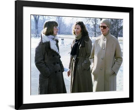 Mary Beth Hurt, Diane Keaton and Maureen Stapleton. INTERIORS YOU, 1978 directed by Woody Allen (ph--Framed Photo