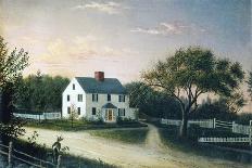 The Artist's Family House, c.1859-Mary Blood Mellen-Giclee Print