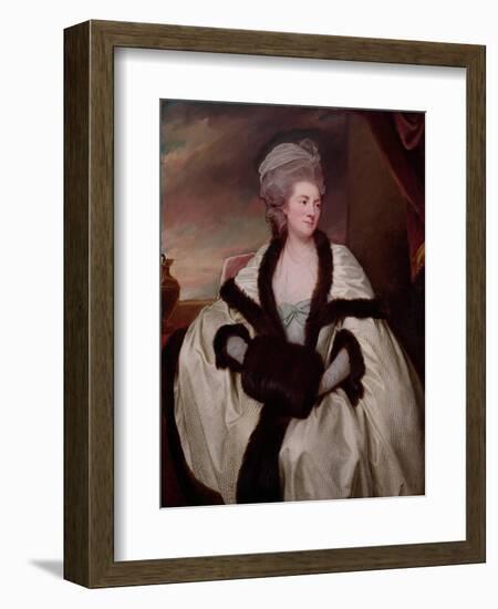 Mary Bootle, Mrs. Wilbraham Bootle, 1781-George Romney-Framed Giclee Print