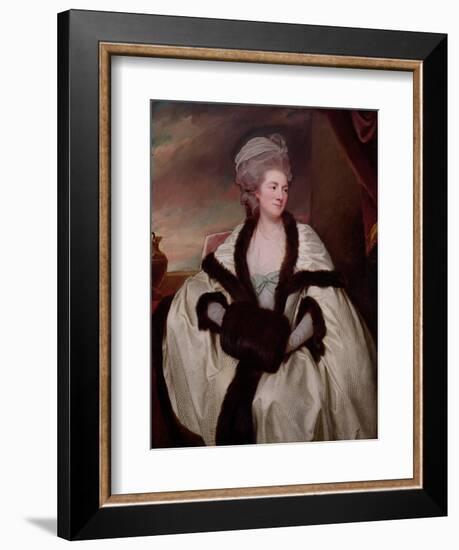 Mary Bootle, Mrs. Wilbraham Bootle, 1781-George Romney-Framed Giclee Print