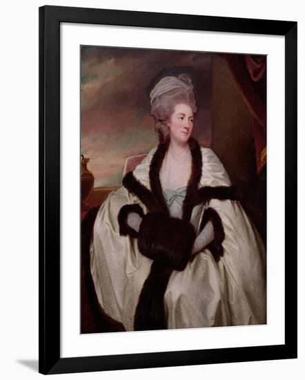 Mary Bootle, Mrs. Wilbraham Bootle, 1781-George Romney-Framed Giclee Print