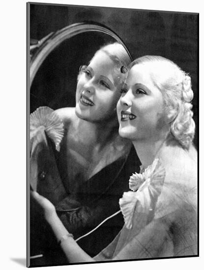 Mary Carlisle, American Actress and Singer, 1934-1935-null-Mounted Giclee Print