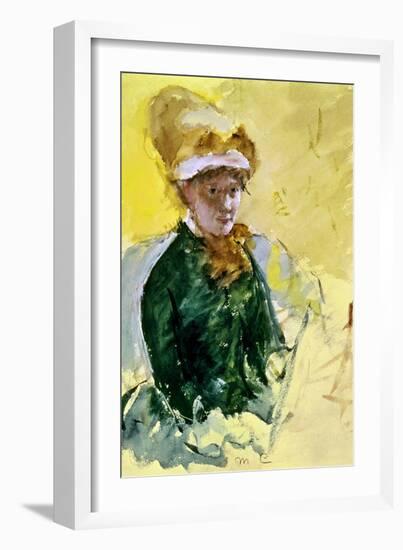 Mary Cassatt (1845-1926)-Mary Cassatt-Framed Giclee Print