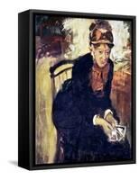 Mary Cassatt (1845-1926)-Mary Cassatt-Framed Stretched Canvas