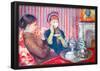 Mary Cassatt  A Cup of Tea Art Print Poster-null-Framed Poster