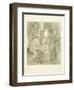 Mary Cassatt at the Louvre: the Etruscan Gallery, 1879-80-Edgar Degas-Framed Giclee Print