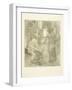 Mary Cassatt at the Louvre: the Etruscan Gallery, 1879-80-Edgar Degas-Framed Giclee Print