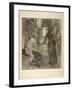 Mary Cassatt at the Louvre: the Etruscan Gallery, 1879-80-Edgar Degas-Framed Giclee Print