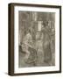 Mary Cassatt au Louvre, Musée des Antiques-Edgar Degas-Framed Giclee Print