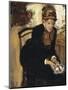 Mary Cassatt by Edgar Degas-Edgar Degas-Mounted Giclee Print