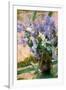 Mary Cassatt Flowers in the Window-null-Framed Art Print