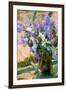 Mary Cassatt Flowers in the Window-null-Framed Art Print