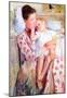 Mary Cassatt Mother and Child Art Print Poster-null-Mounted Poster