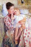 Mother and Baby-Mary Cassatt-Art Print