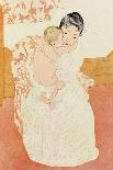 Woman and Child-Mary Cassatt-Art Print