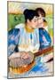 Mary Cassatt The Banjo Lesson Art Print Poster-null-Mounted Poster