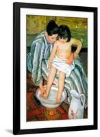 Mary Cassatt The Bath-null-Framed Art Print