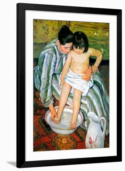 Mary Cassatt The Bath-null-Framed Art Print