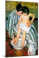 Mary Cassatt The Bath-null-Mounted Art Print