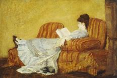 Young Lady Reading-Mary Cassatt-Giclee Print