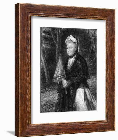 Mary Countess Bute-Sir Joshua Reynolds-Framed Art Print