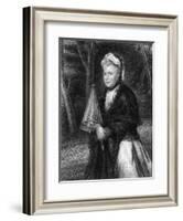 Mary Countess Bute-Sir Joshua Reynolds-Framed Art Print