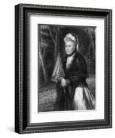 Mary Countess Bute-Sir Joshua Reynolds-Framed Art Print