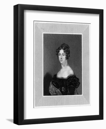 Mary Countess Denbigh-Thomas Kirkby-Framed Art Print