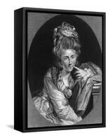 Mary Countess of Cork-Sir Joshua Reynolds-Framed Stretched Canvas