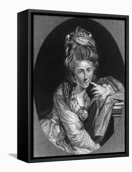 Mary Countess of Cork-Sir Joshua Reynolds-Framed Stretched Canvas